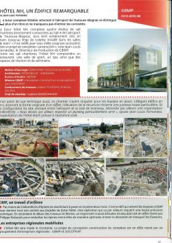 L'Hôtel NH à Toulouse-Blagnac, un édifice remarquable
